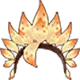 Burning Gold Feather Crown Blueprint - dropped by Mimmy Monster in ROMC
