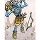 Archer Skeleton Card - ROMC Card