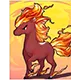 Fiery Mane Card - ROMC Card