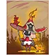 Fire Witch Card - ROMC Card